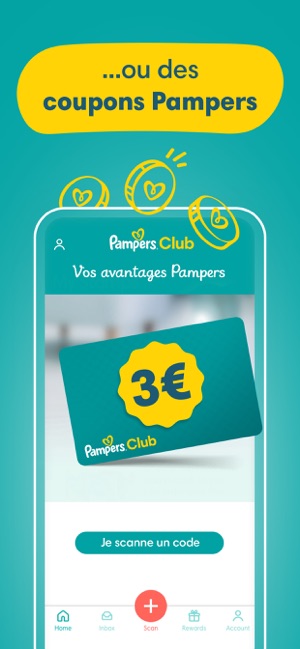 Pampers Club: Couches en Promo dans l'App Store