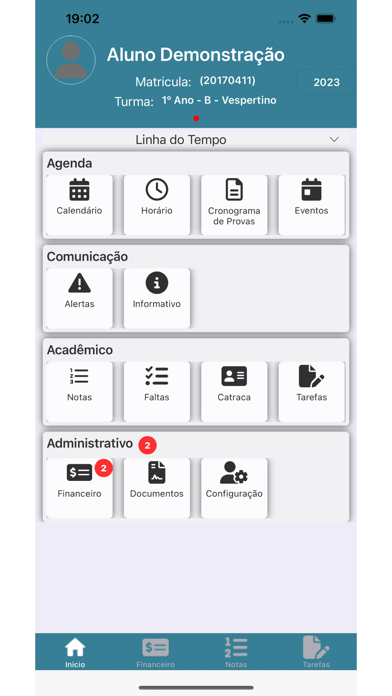 Screenshot #2 pour Escola Videira - Salvador