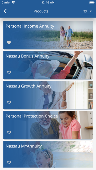 Nassau Agent App Screenshot