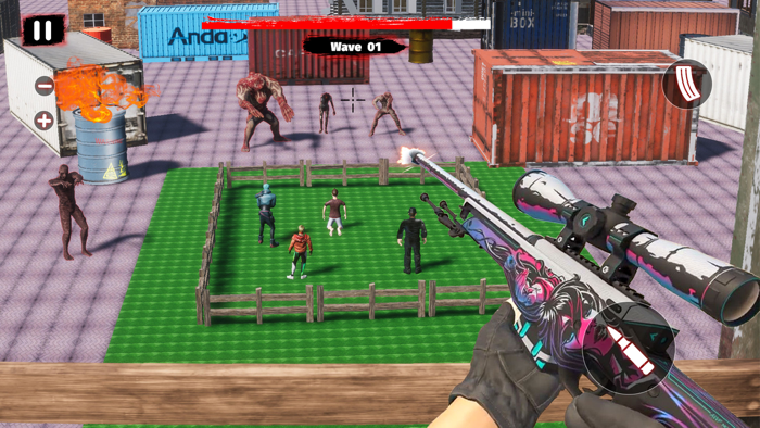 Zombie Sniper FPS Action game