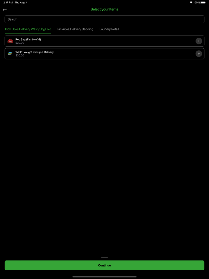 ZWash Laundry Pickup-Delivery