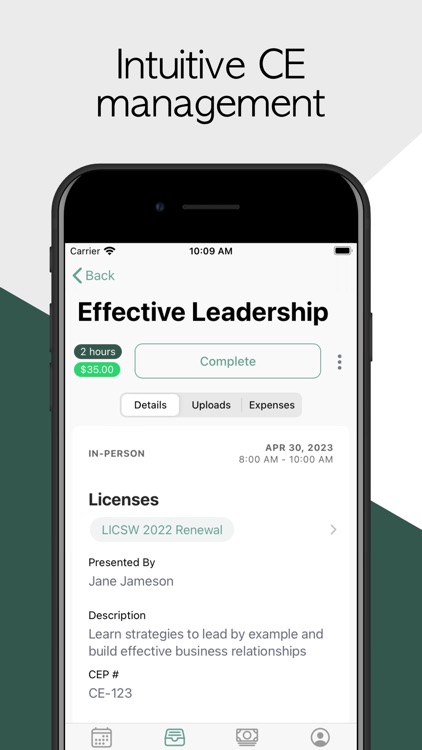 ContinuEd Track screenshot-4