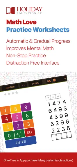 Game screenshot Math Love - Math Worksheets hack