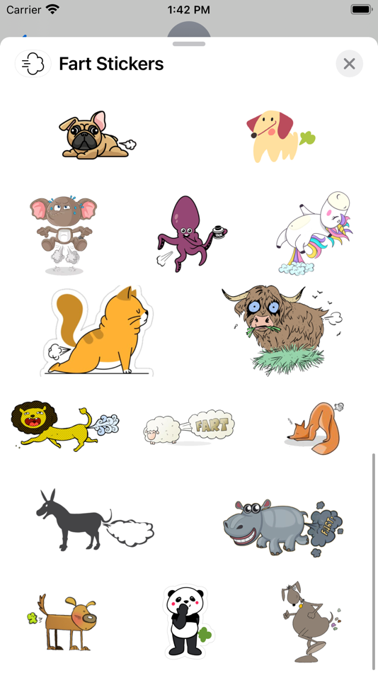 #3. Fart Stickers (iOS) 由: Paul Scott