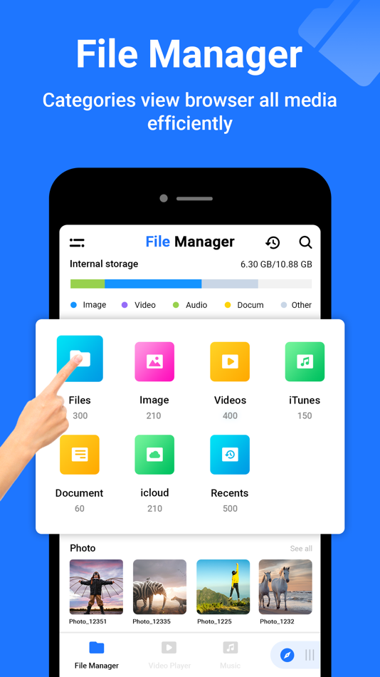 Documents : Media File Manager - 1.0 - (iOS)