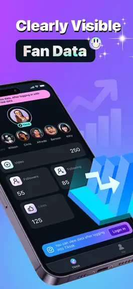 Game screenshot Followers Tracker-Tik reports hack