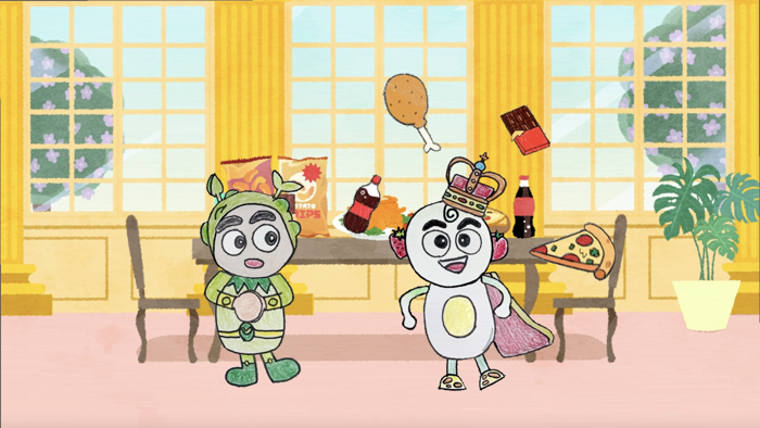 부천시 어린이 푸드왕 건강을 찾아서 AR교육