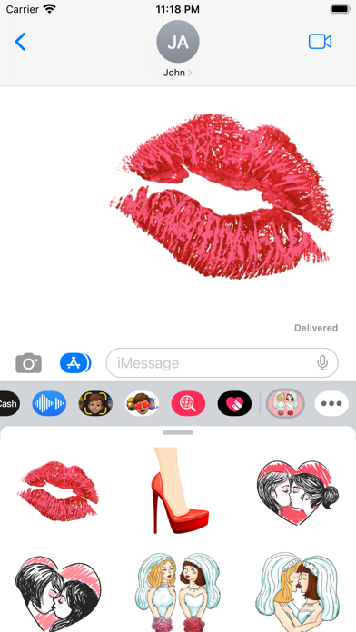 She Love Her - Couple Stickers Screenshot