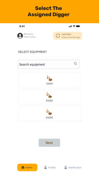 Screenshot 1 of Ore Spotter App
