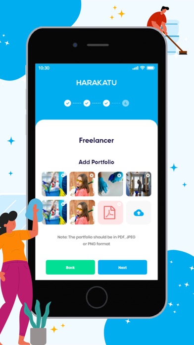 Harakatu Vendor Screenshot