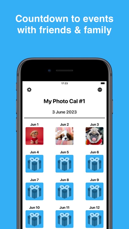 Photo Cal: Widget Calendar