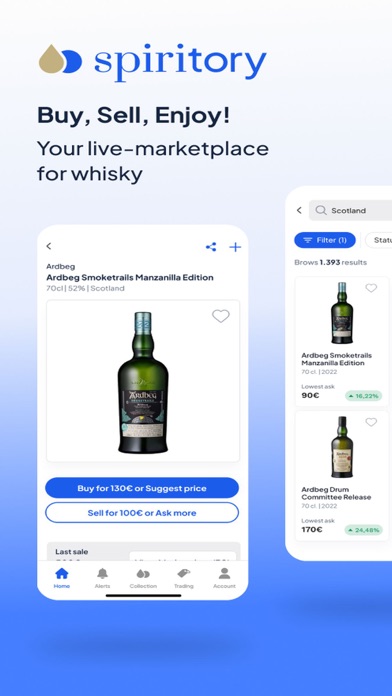 Spiritory: Whisky Marketplace Screenshot