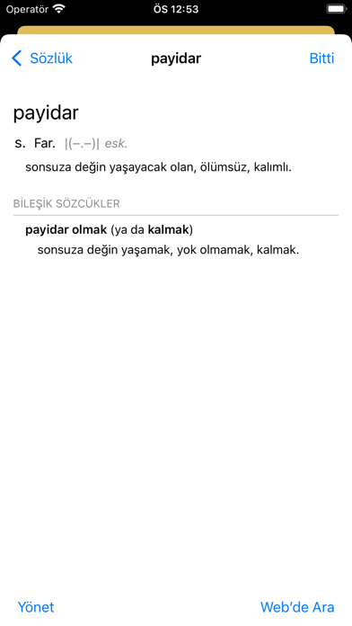 Kelime Bul - Kelimelik Bulucu Screenshot