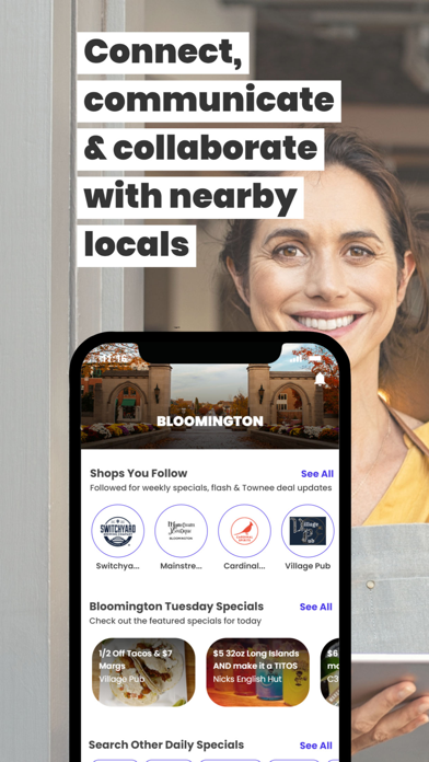 Townee - Business App Screenshot