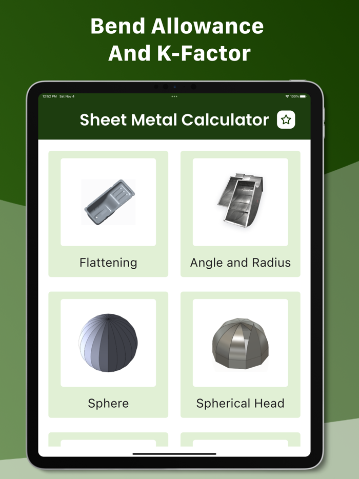 Sheet Metal Calculator