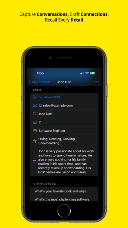 HalfBrain - AI Contact Manager