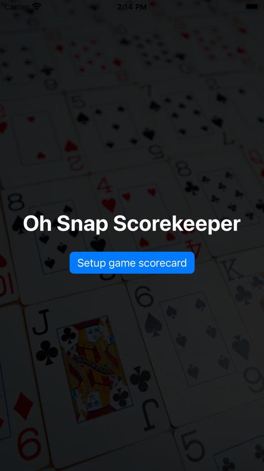 #1. OhSnapScorekeeper (iOS) 由: RD Concepts