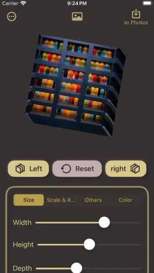 Photo3D : 3D Rectangle Effect screenshot 2