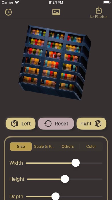 Photo3D : 3D Rectangle Effect Screenshot