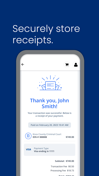 KnoxCourtPay Screenshot