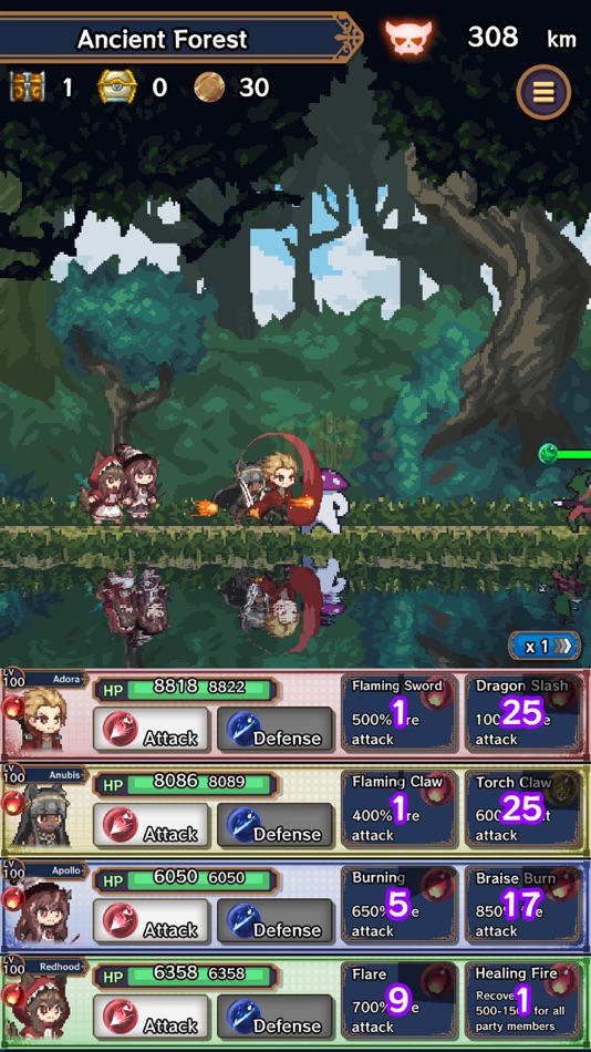 #2. Rogue Dungeon Walkers (iOS) Ved: YOSHIYUKI NAKASHIMA