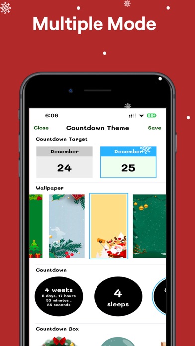 Christmas Countdown ‣ Screenshot