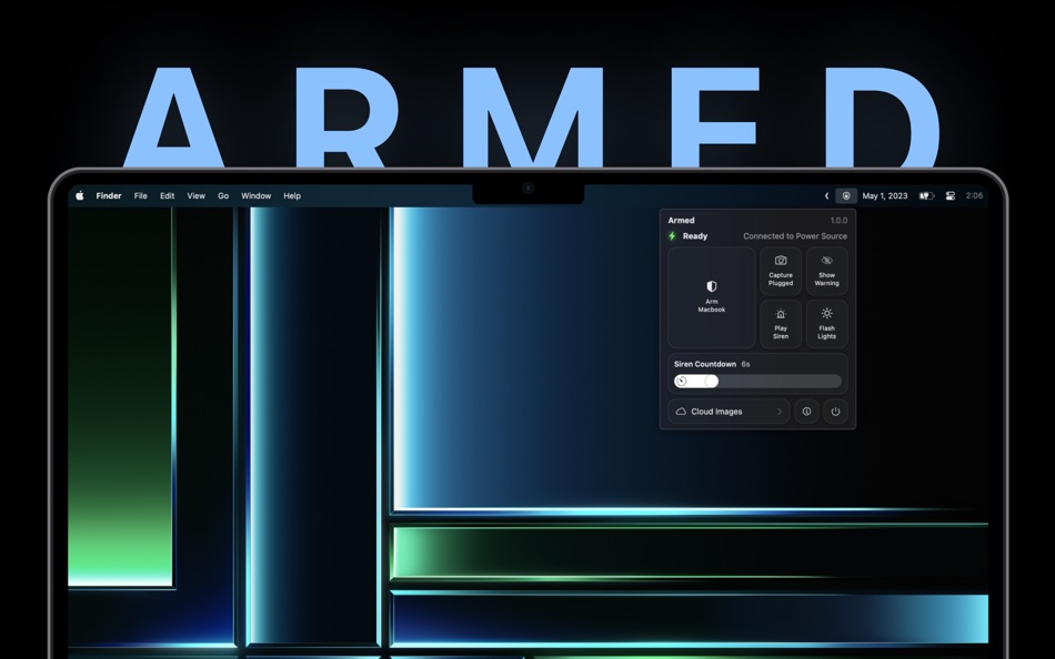 #2. Armed - Keep an Eye. (macOS) Podle: Aayush Pokharel