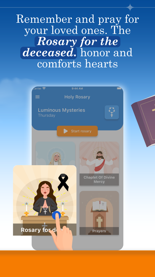 #5. The Holy Rosary with voice (iOS) Podle: MoviliXa SAS