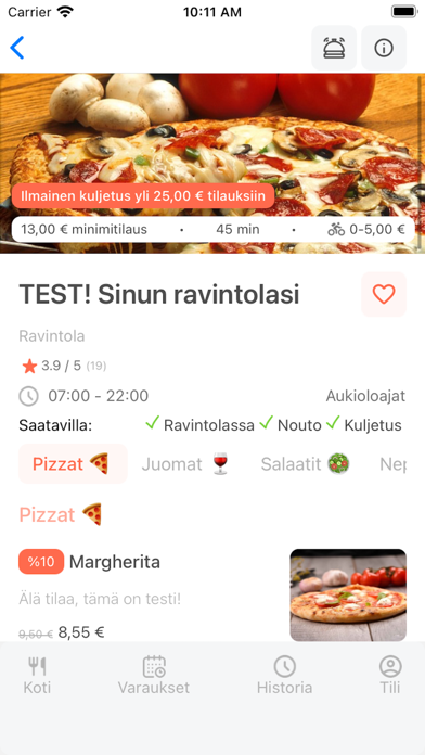Nordantia Tilaa Screenshot