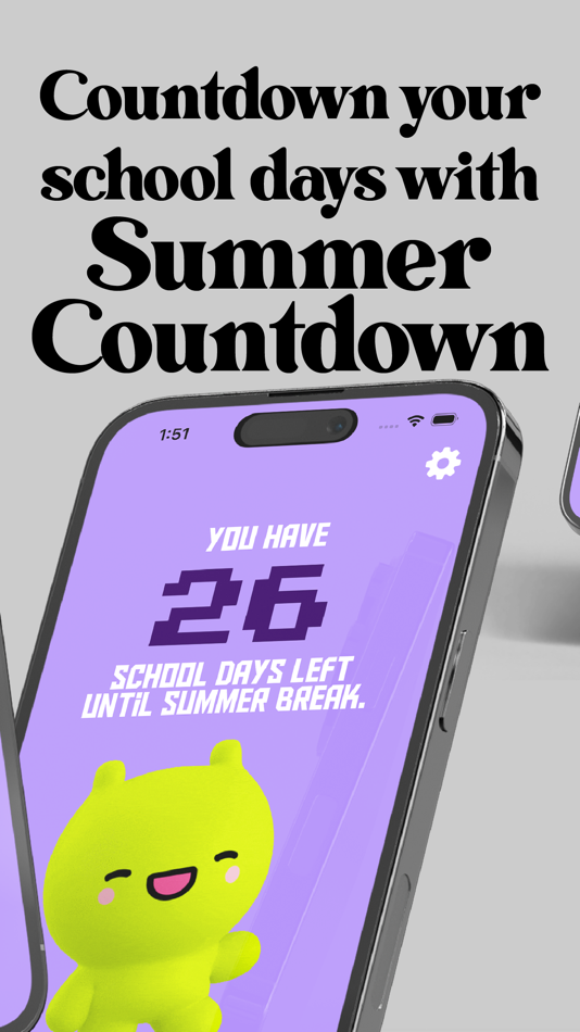 #2. Summer Countdown (iOS) Podle: Kendall Bryant