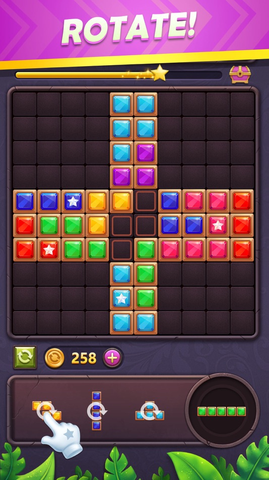 #4. Block Puzzle Gem (iOS) 由: Shanghai Freemind Software Co., Ltd.