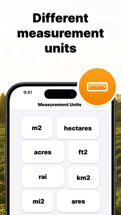 Field Area Measure Screenshot