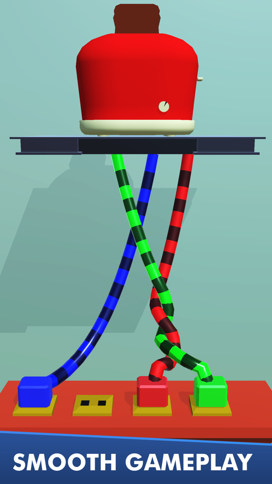 #1. Power Lines Tangle Puzzle Game (iOS) 来自: Atif Mumtaz