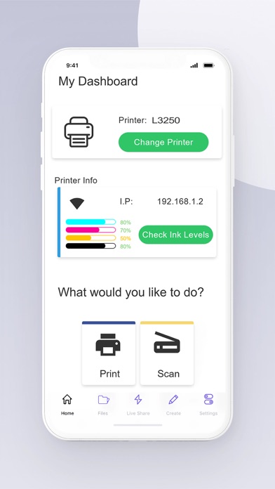 iPrint App - Smart Air Printer Screenshot