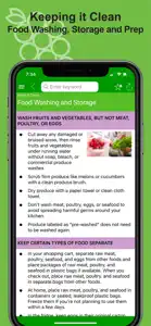 Pregnancy Food Safety Guide screenshot #9 for iPhone