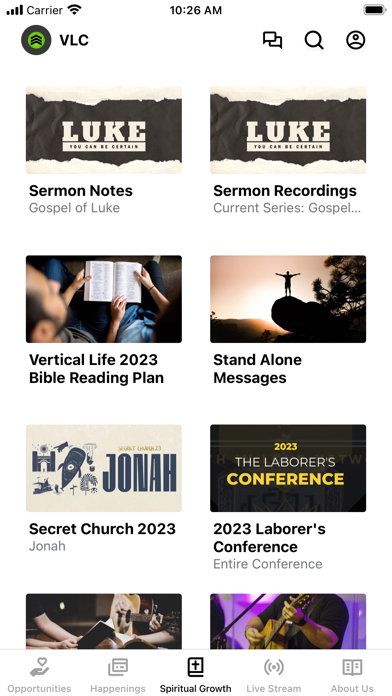 Vertical Life Church NC Screenshot