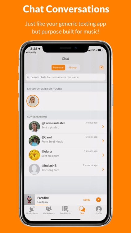 Resonate: Music Messenger screenshot-3