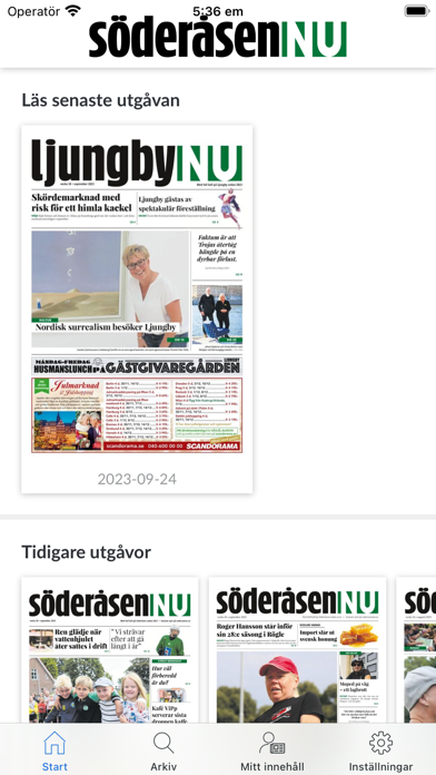 Söderåsen NU Screenshot