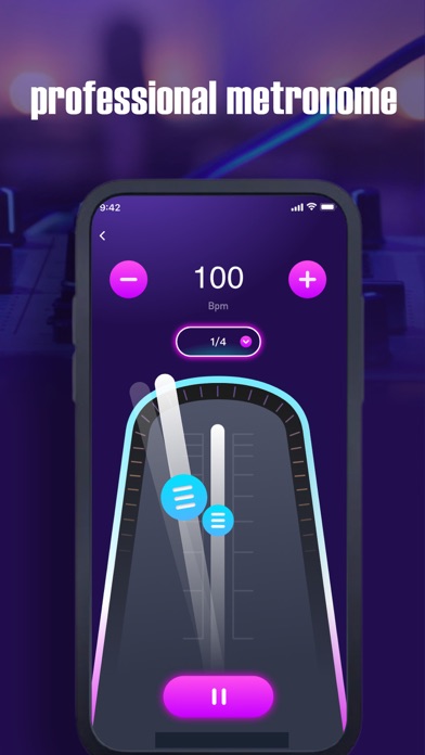 Screenshot #2 pour Metronome - Beat & Tempo Pro