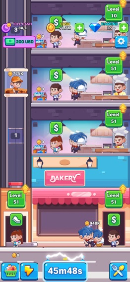 Idle Canteen Tycoon: Idle Foodのおすすめ画像6