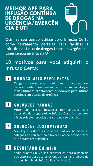 Infusão Certa Screenshot