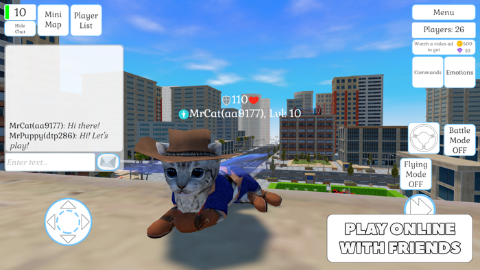 Cute Cat And Puppy World