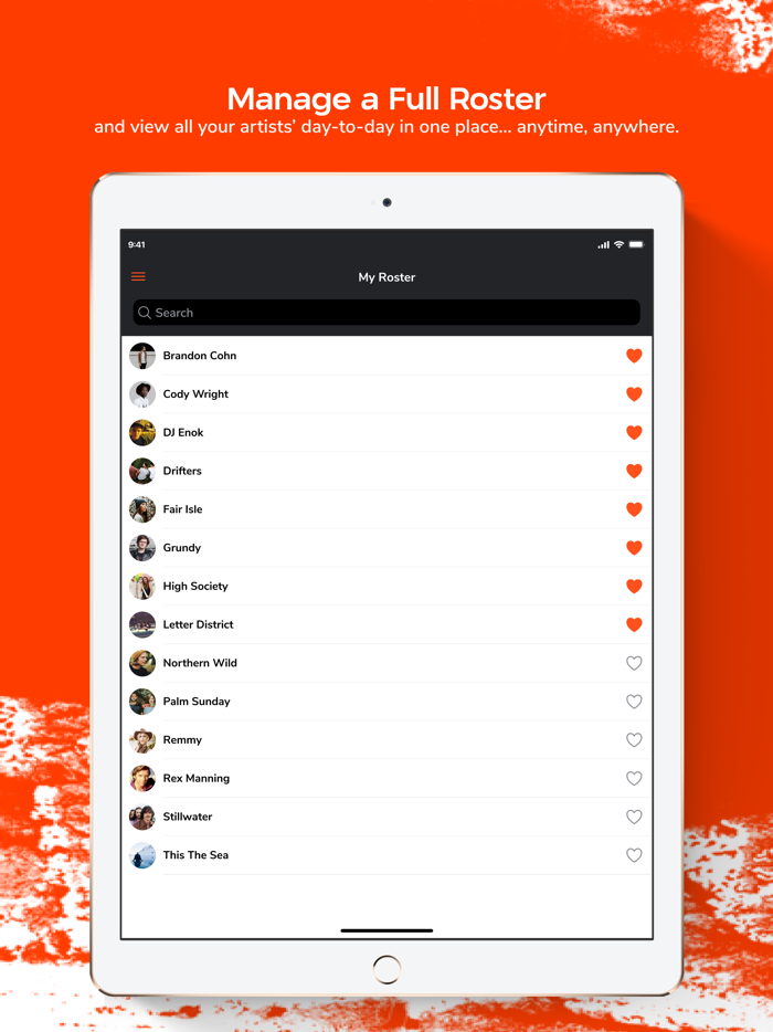 Artist Growth Workspace