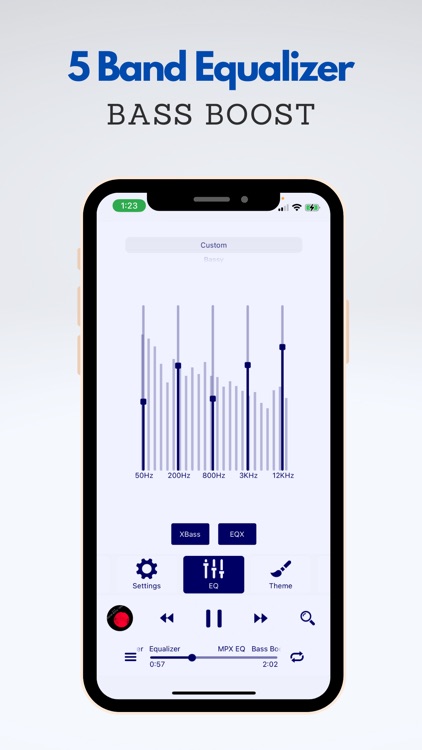 Music Player X : Equalizer
