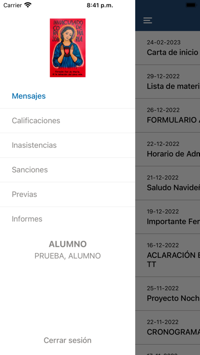 Screenshot #1 pour Com Digital Inmaculado Corazón