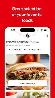 bad as's sandwich iphone screenshot 2