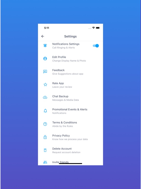 Flap -Chat Voice & Video Calls iPad screenshot 5 - Social Networking app