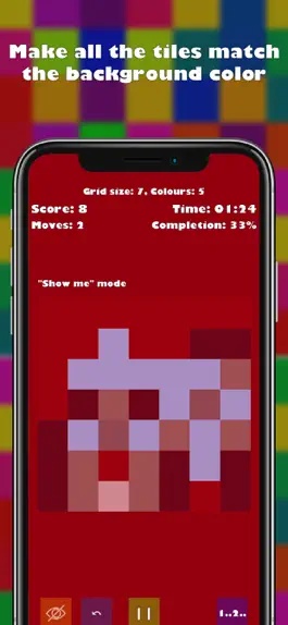 Game screenshot Rainbow Grid: Logic Game mod apk