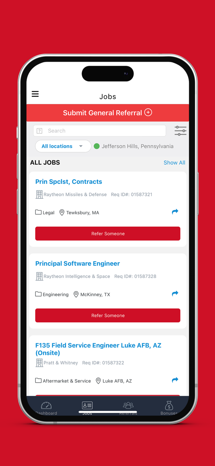RTX Referrals and Rewards