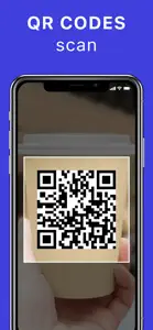 QR‐Code Reader:Barcode Scanner screenshot #1 for iPhone